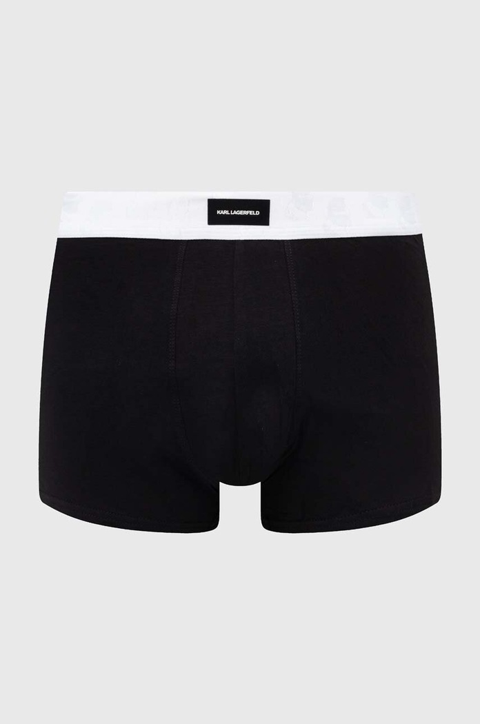 Boxerky Karl Lagerfeld 3-pak 245M2102 čierna AW24