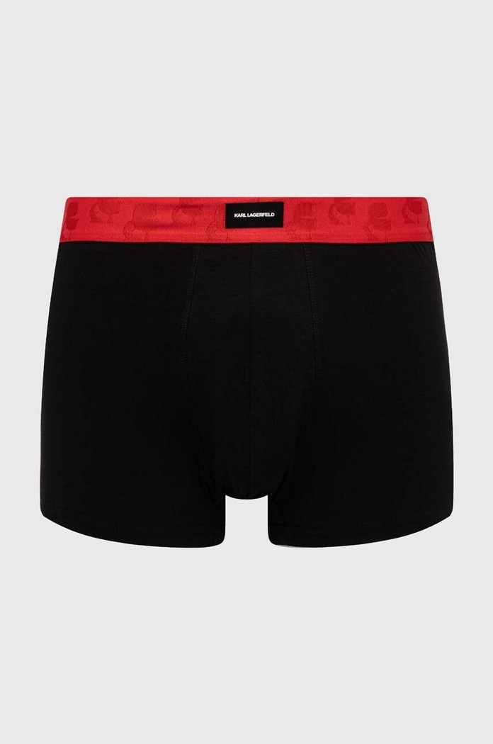 Karl Lagerfeld bokserki 7-pack dzianina czarny 245M2103