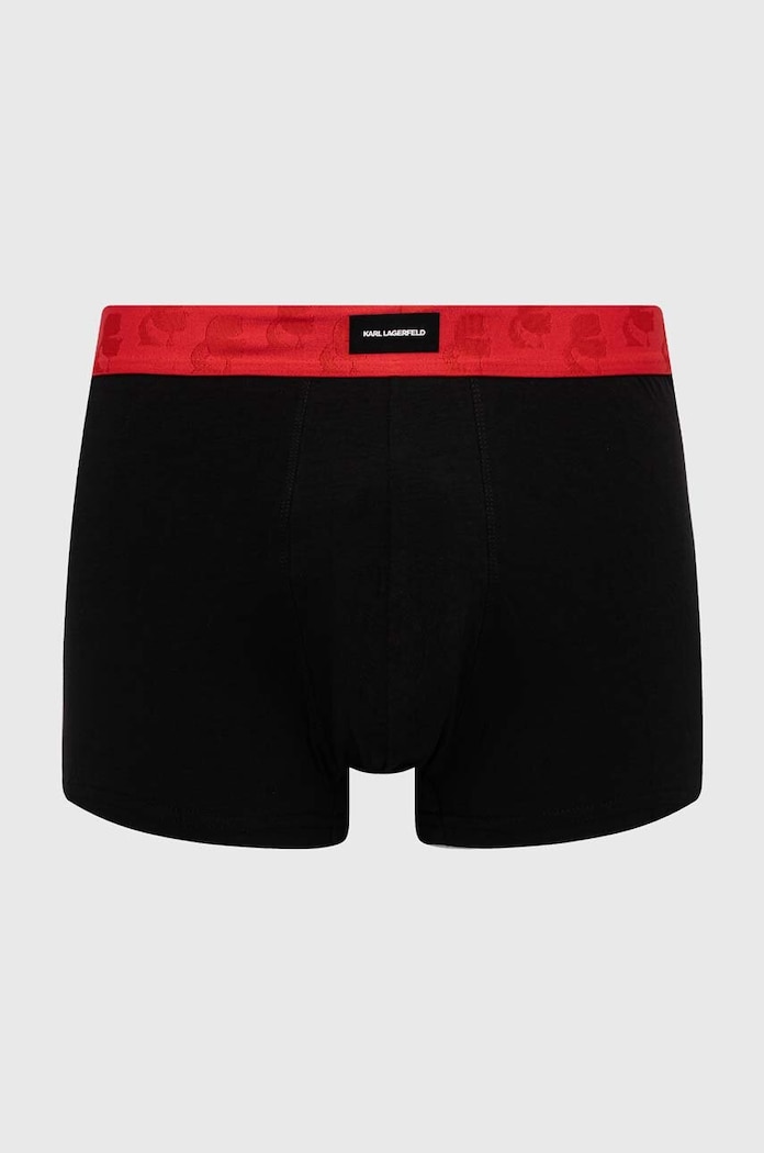 Karl Lagerfeld bokserki 7-pack dzianina czarny 245M2103