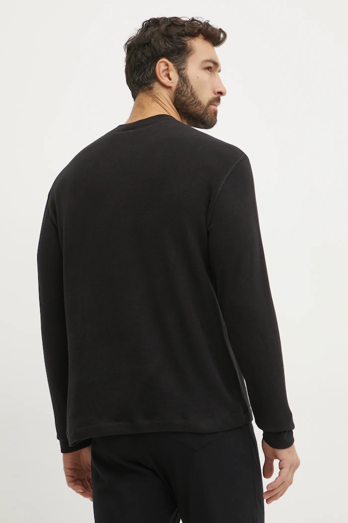 Ρούχα Μπλούζα πιτζάμας United Colors of Benetton 3Q414M01T μαύρο