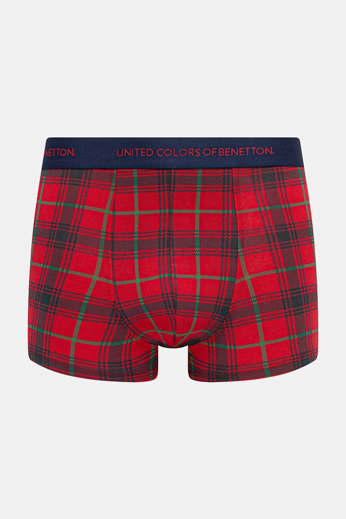 Bokserice United Colors of Benetton pletivo crvena 3TRL2X01A