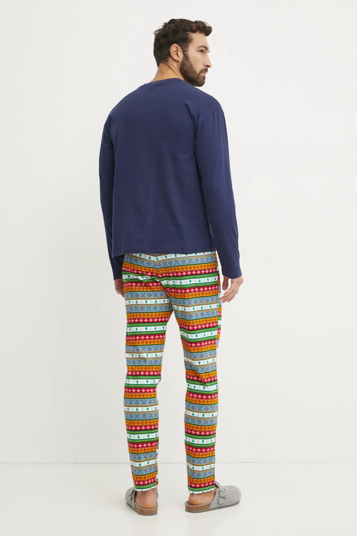Pyžamo United Colors of Benetton x GARFIELD 37MW4P02J námořnická modř AW24