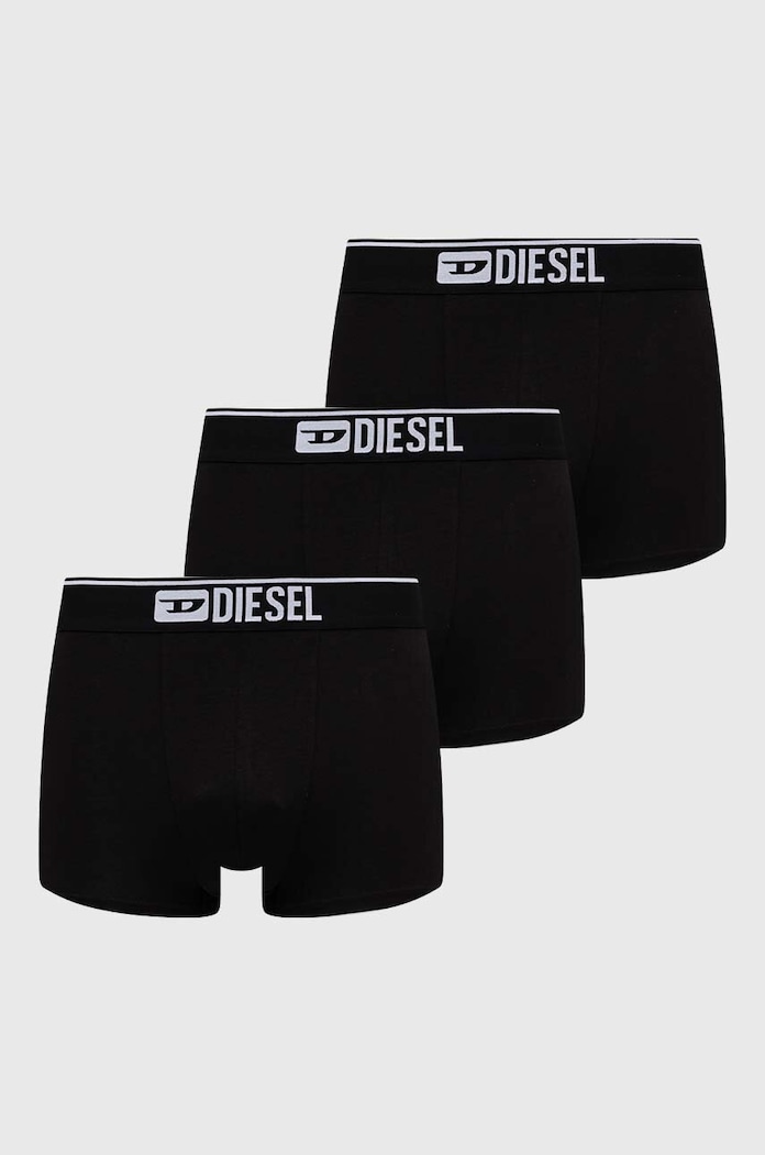Bokserice Diesel UMBX-DAMIENFIVEPACK 5-pack pletivo crna 00SUAG.0GDAC
