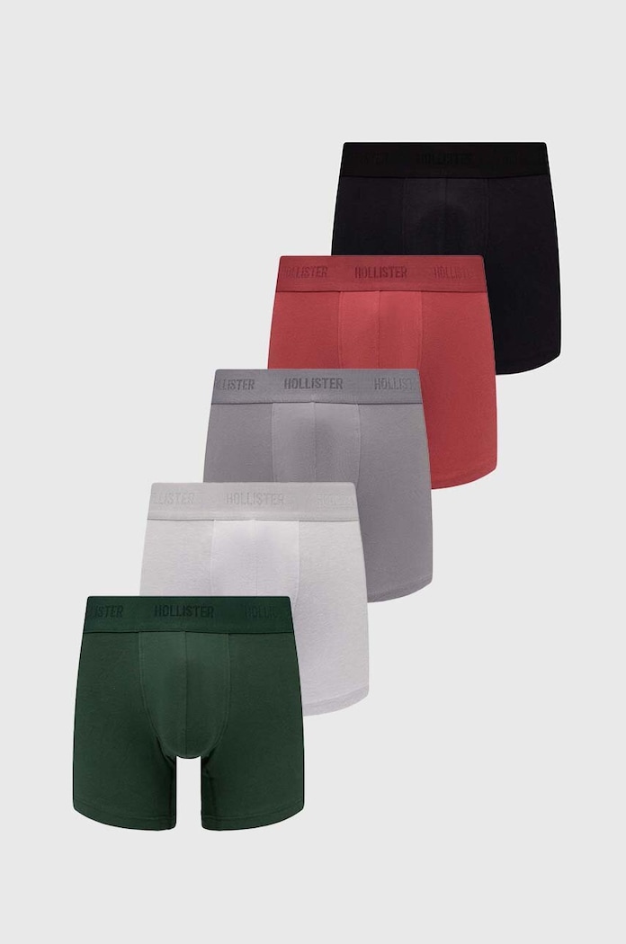 Hollister Co. bokserki 5-pack dzianina multicolor KI314.4005.800