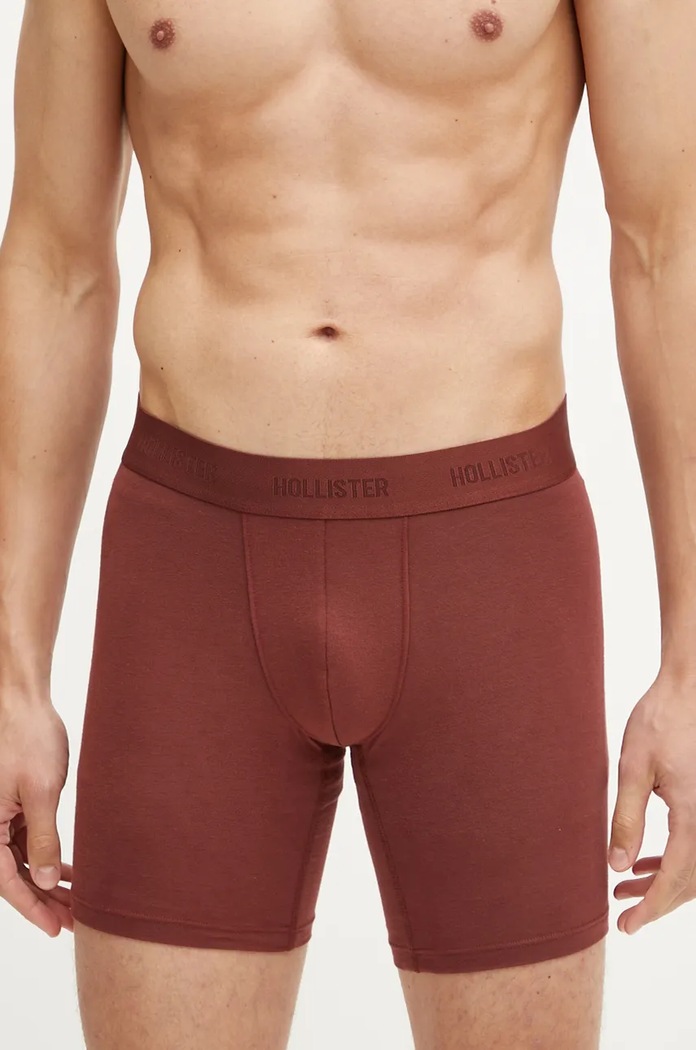 Дрехи Боксерки Hollister Co. (7 чифта) KI314.4019.500 червен