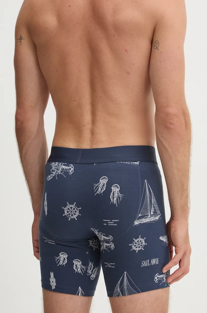 Boxerky Hollister Co. 3-pack modrá KI314.4020.118