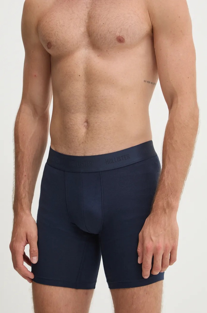 Μποξεράκια Hollister Co. 7-pack KI314.4023.308 σκούρο μπλε AW24