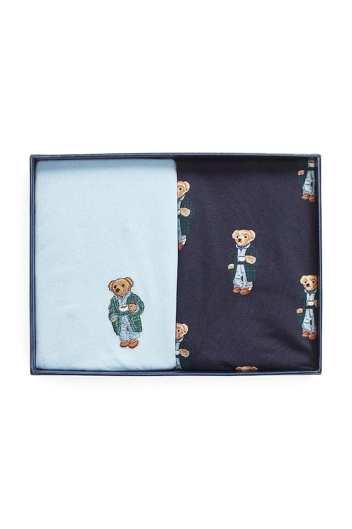Bavlněné boxerky Polo Ralph Lauren 2-pack 714843425 modrá SS26