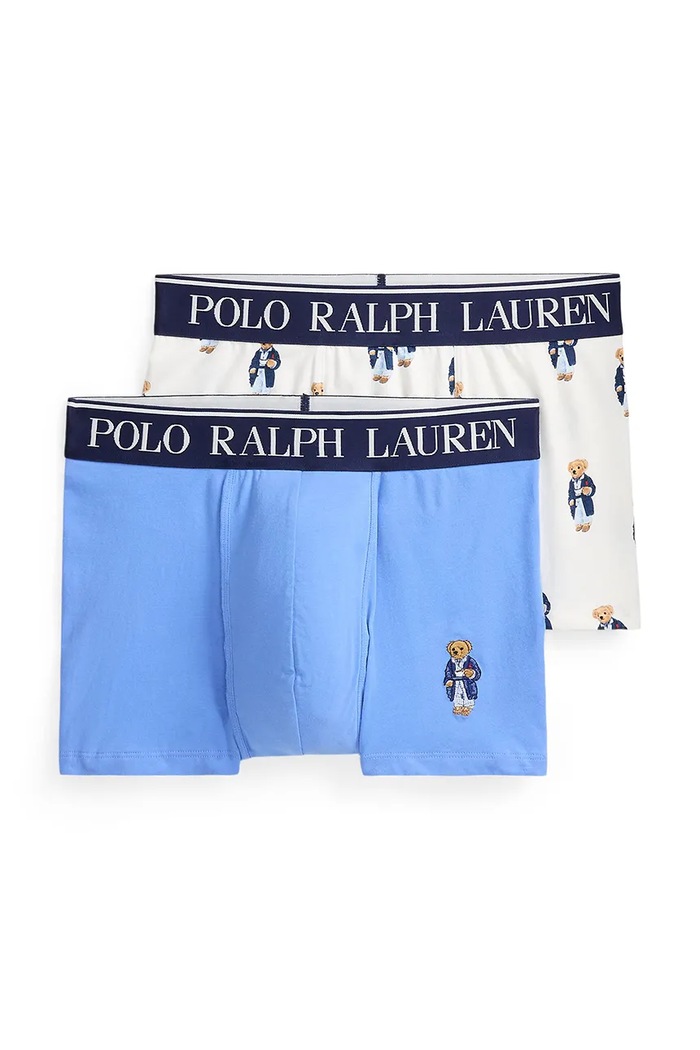 Μποξεράκια Polo Ralph Lauren 2-pack εμπριμέ μπλε 714843425