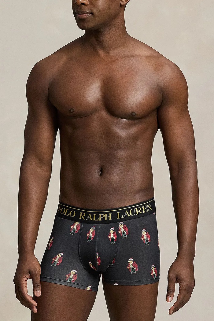 Boxerky pánske 2-pak Polo Ralph Lauren čierna 714843425