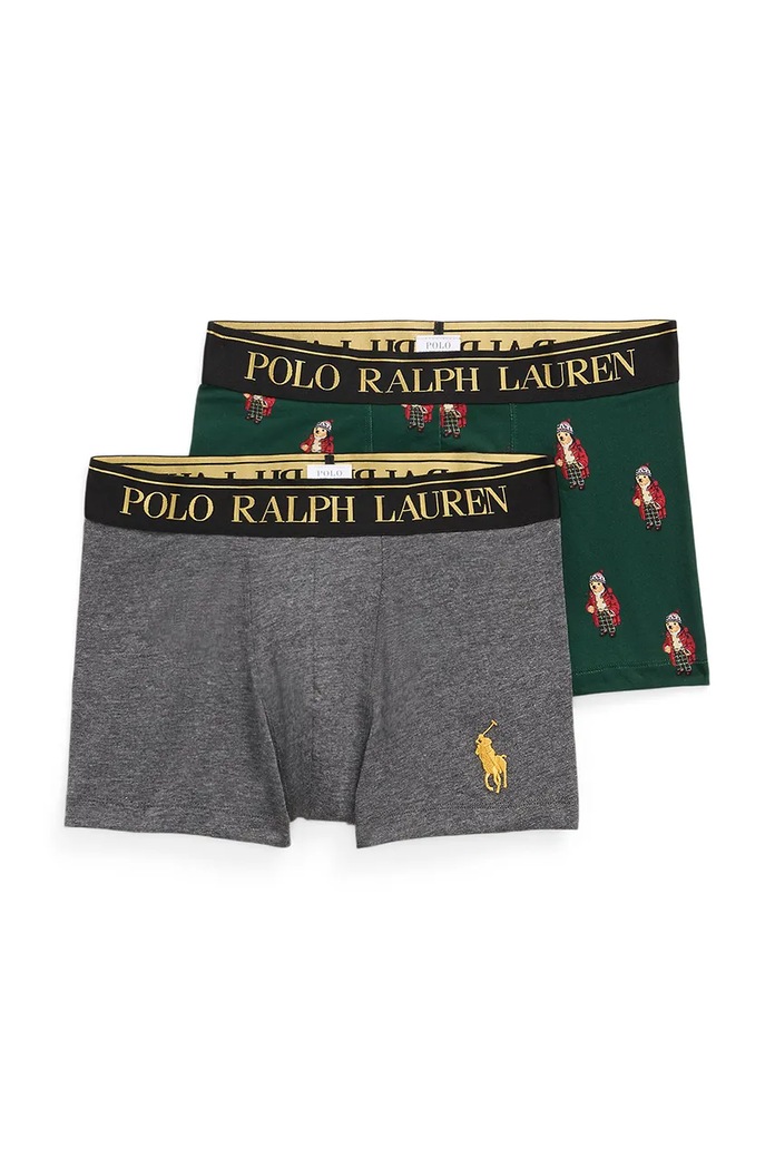 Bavlněné boxerky Polo Ralph Lauren 2-pack pletenina vícebarevná 714843425