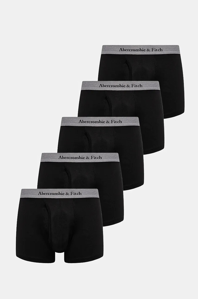 Abercrombie & Fitch bokserki 5-pack dzianina czarny KI114.4035.900