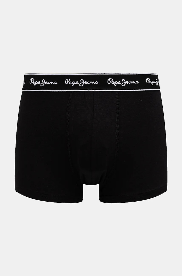 Pepe Jeans boxeri SOLID TK 3P 3-pack boxeri negru PMU11171