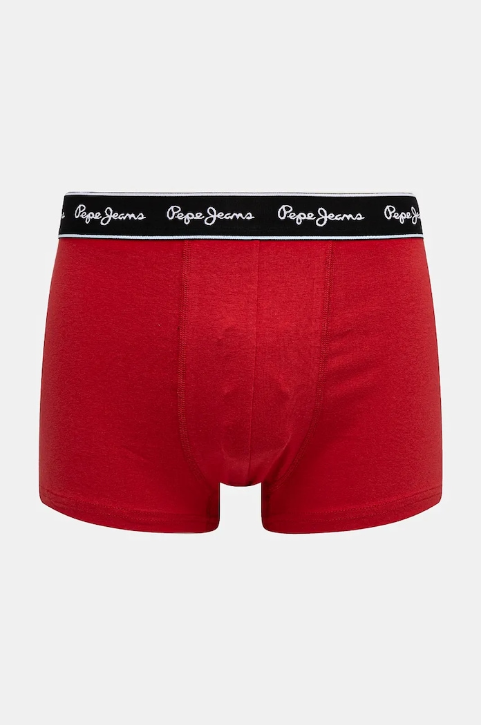 Pepe Jeans boxeri SOLID TK 3P 3-pack PMU11171 negru AW24