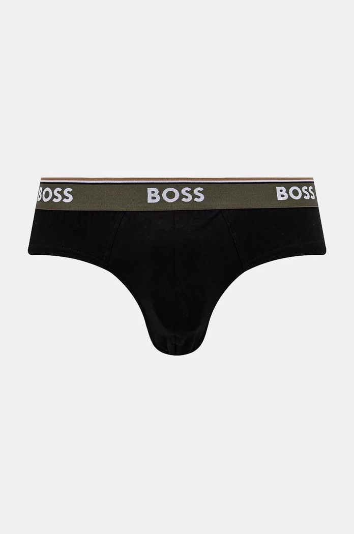 Odzież BOSS slipy 3-pack 50517826 czarny