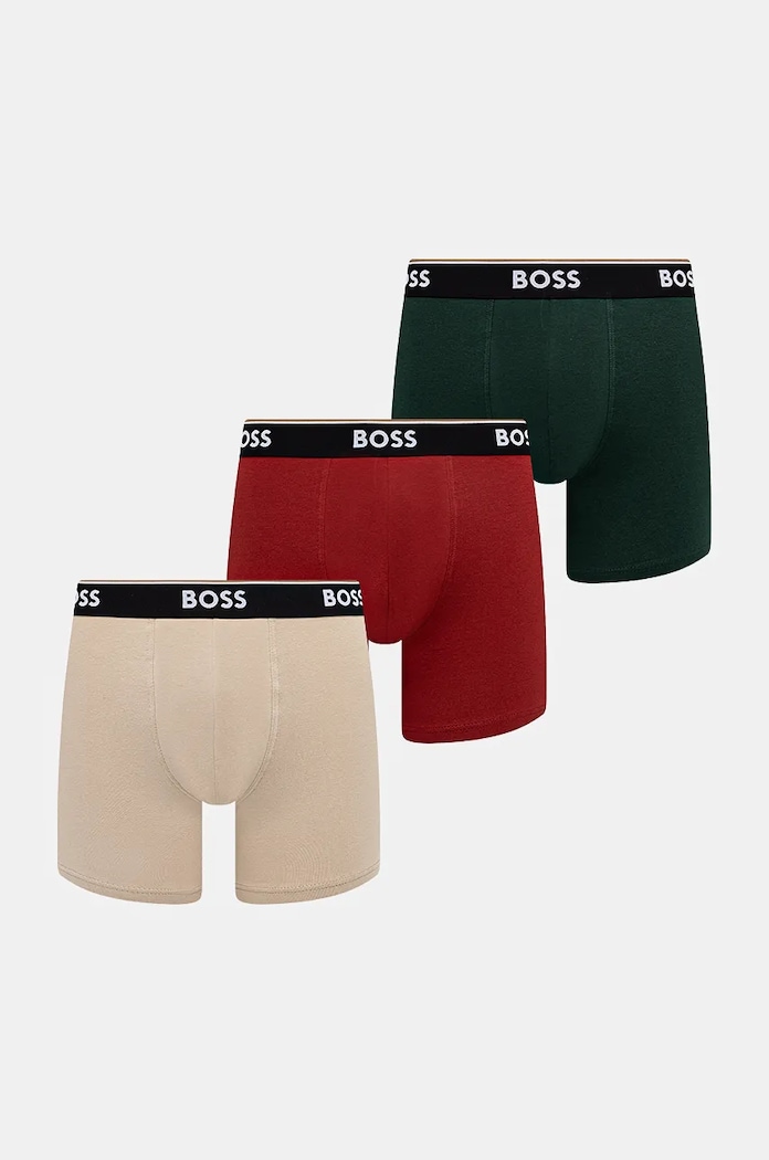 BOSS boxeri 3-pack boxeri multicolor 50517828