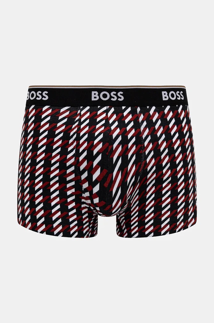 Boxerky BOSS 3-pack 50524533 černá AW24
