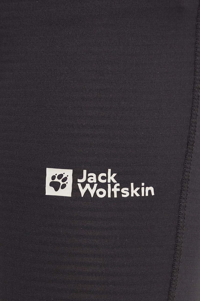 Odzież Jack Wolfskin Legginsy funkcyjne Infinite Warm A60324 czarny