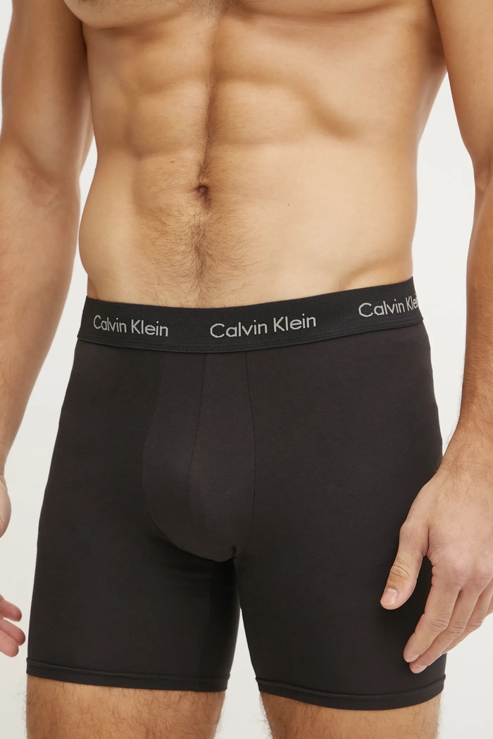 Boxerky Calvin Klein Underwear 3-pak 000NB1770A. čierna AW24