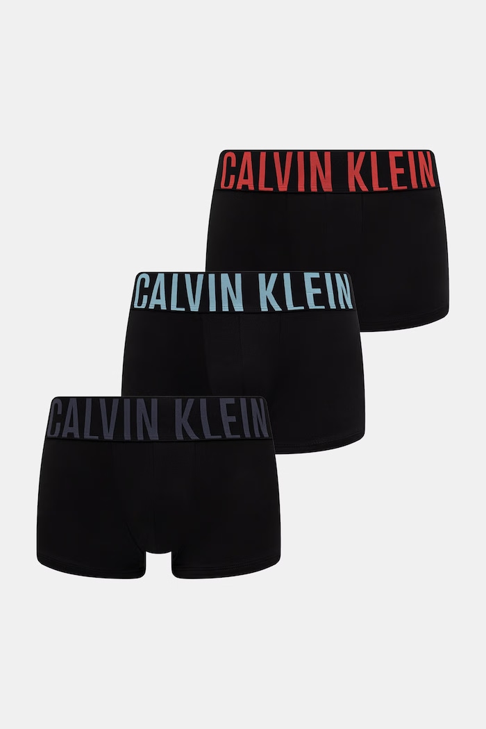 Calvin Klein Underwear priliehavé boxerky pánske 3-pak čierna 000NB3611A