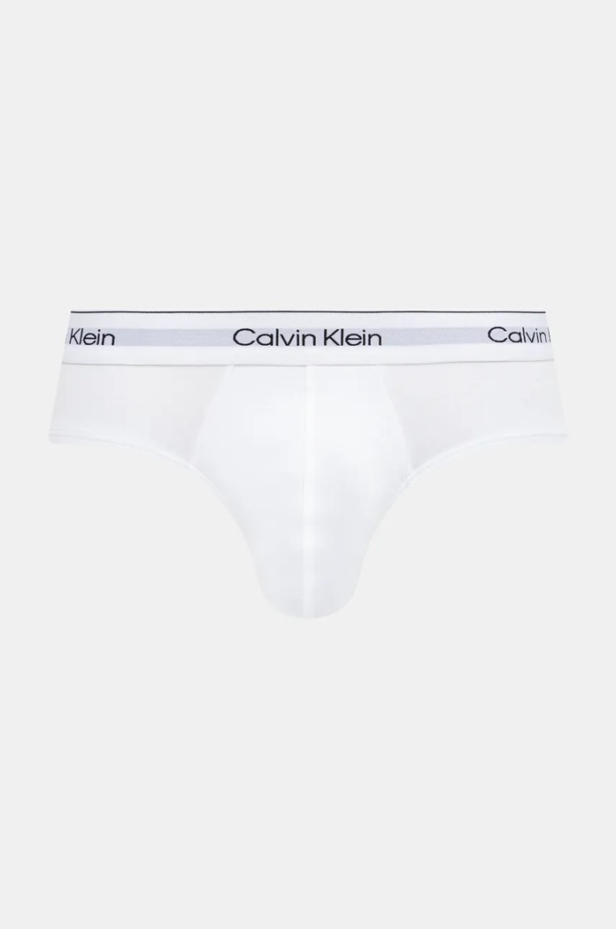 Slipy Calvin Klein Underwear 3-pak 000NB3962A biela AW24
