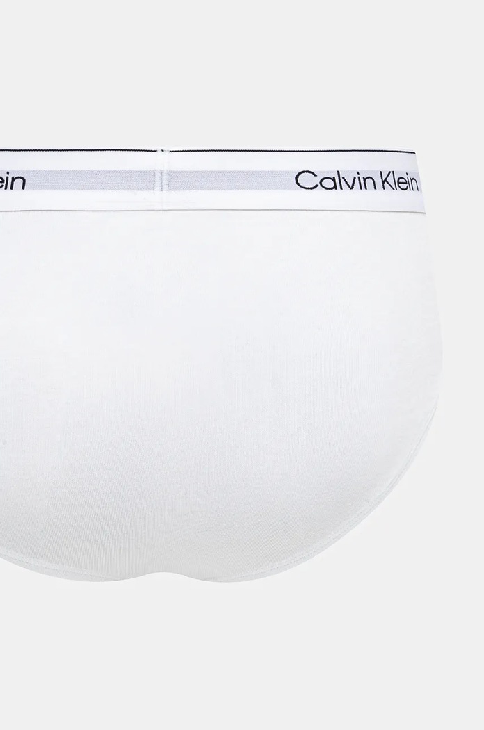 Slipy Calvin Klein Underwear 3-pak 000NB3962A biela