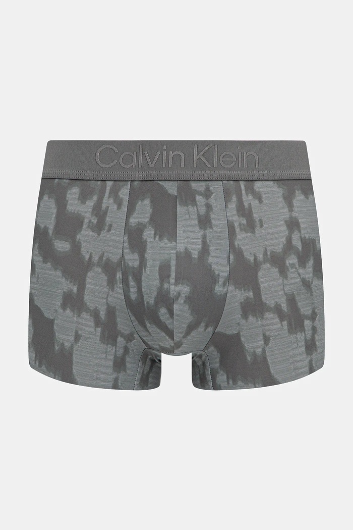 Boxerky Calvin Klein Underwear pletenina šedá 000NB4061A
