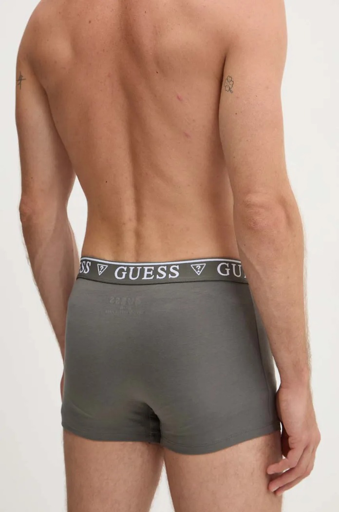 Boxerky Guess BARNEY U4YF00.KCD31 zelená SS26