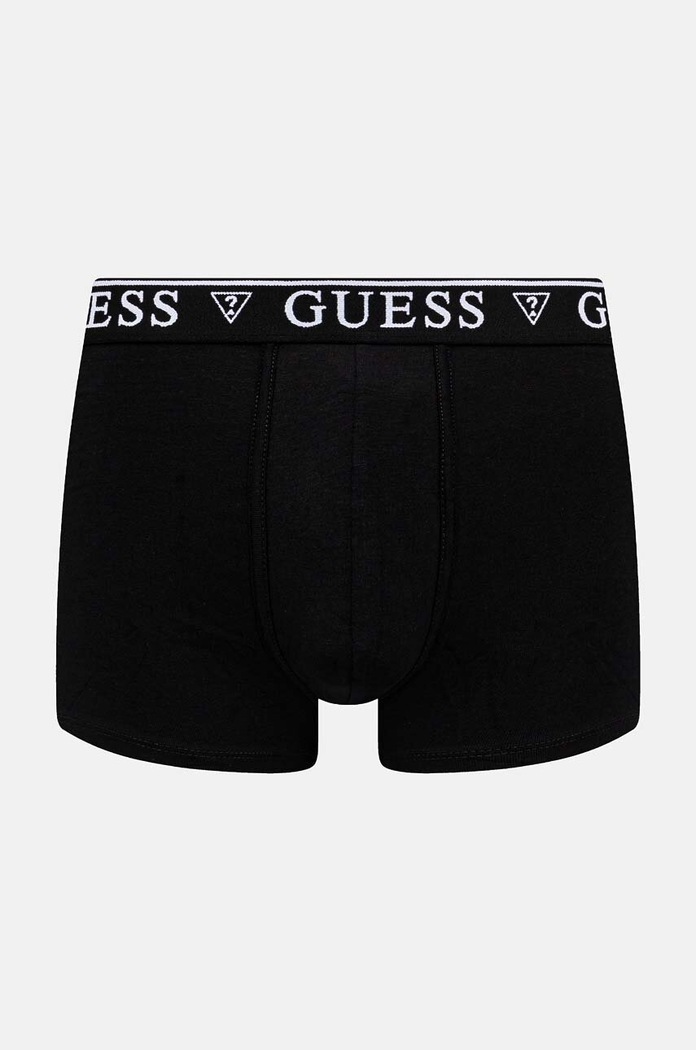 Bokserice Guess BARNEY bez uzorka crna U4YF00.KCD31