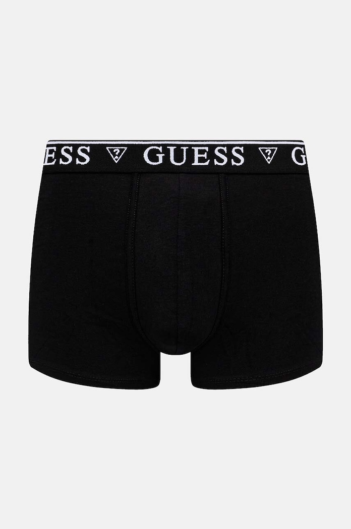 Bokserice Guess BARNEY bez uzorka crna U4YF00.KCD31
