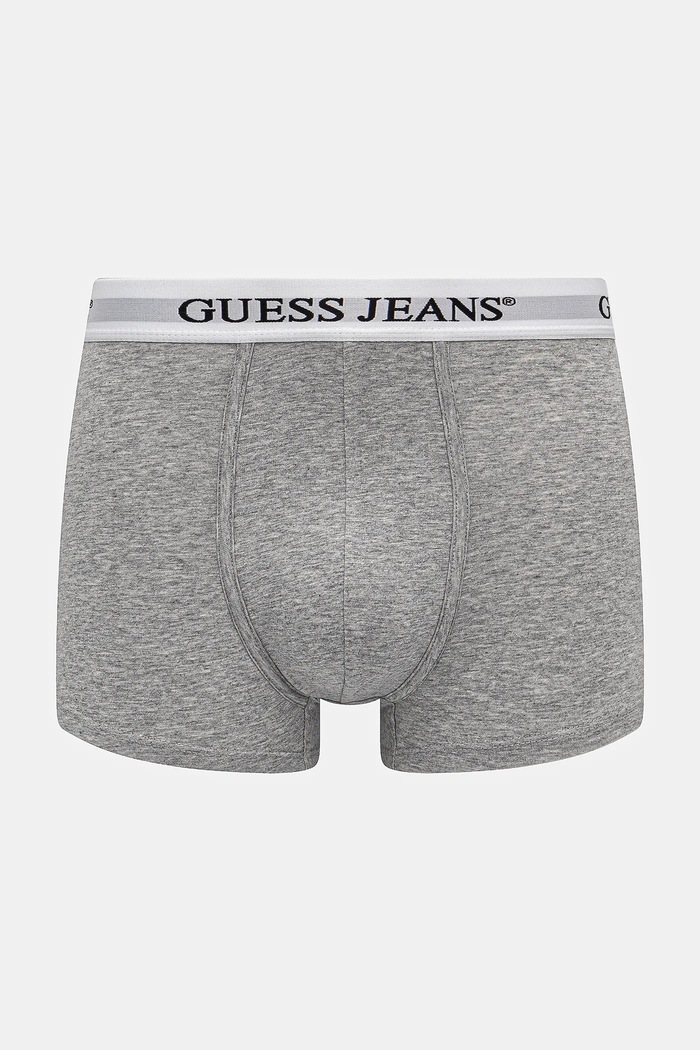 Oprijete boksarice moške paket 3 kosov Guess Jeans M4BZ48.K6YW1 siva