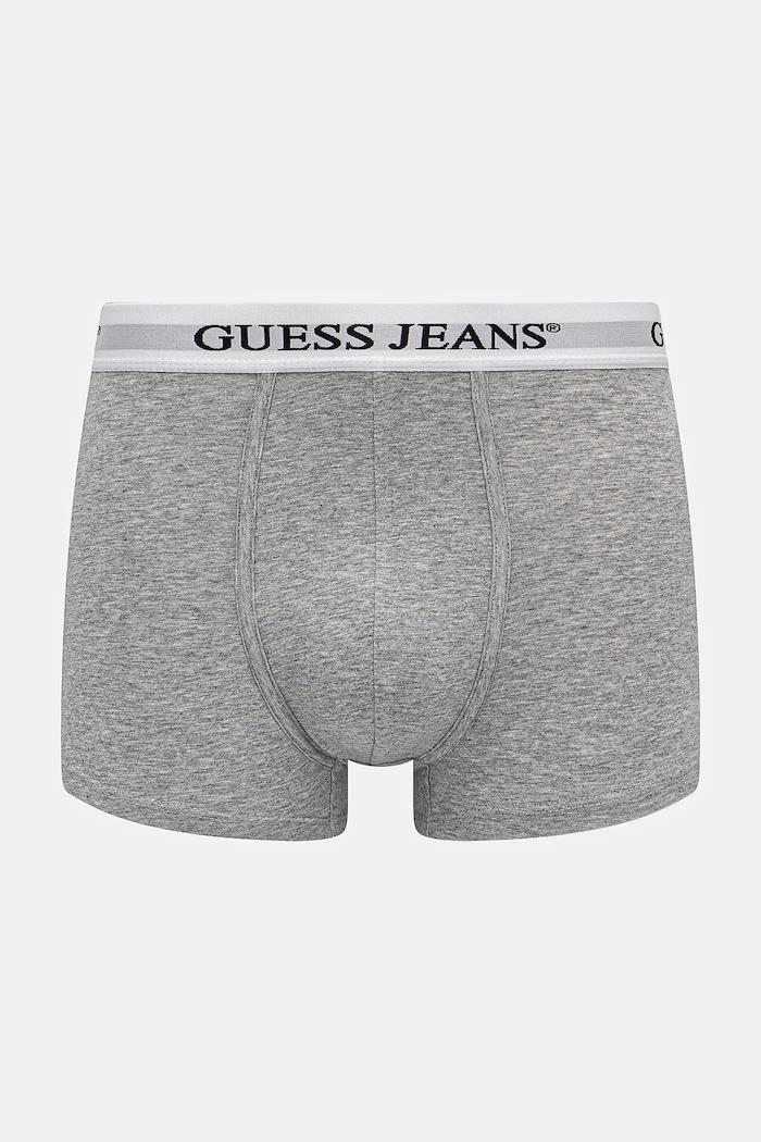 Oprijete boksarice moške paket 3 kosov Guess Jeans M4BZ48.K6YW1 siva