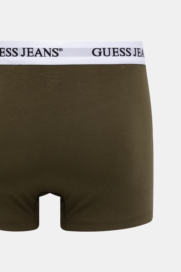 Boxerky Guess Jeans 3-pak M4BZ48.K6YW1 zelená