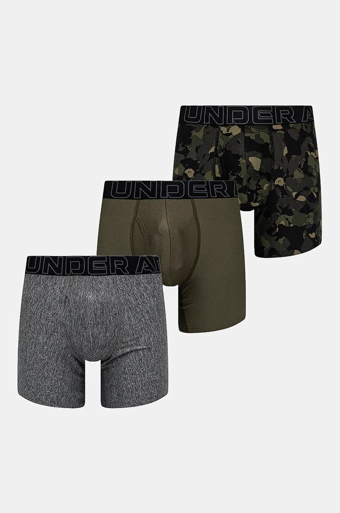 Under Armour boxeri 3-pack boxeri verde 25UUSHJ193