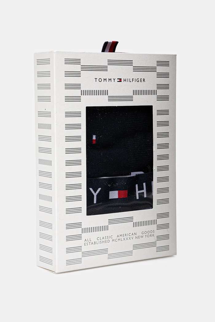 Μπόξερακι και κάλτσες Tommy Hilfiger εφαρμοστό σορτς μπόξερ σκούρο μπλε UM0UM02900