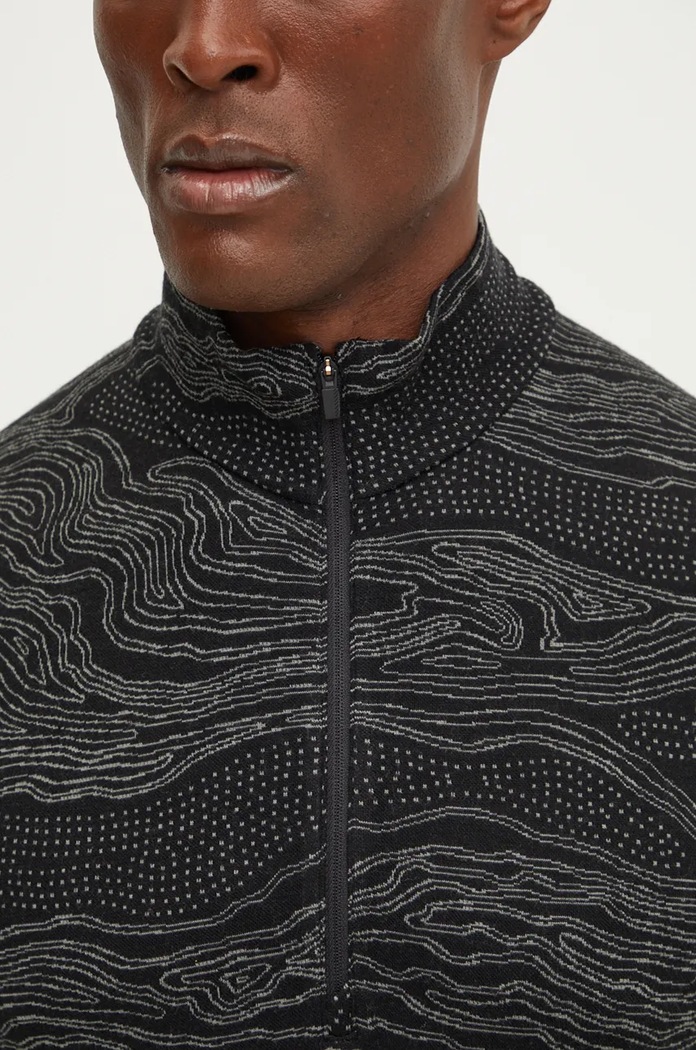 Icebreaker longsleeve funkcyjny Merino 260 Vertex IB0A573801W1 czarny