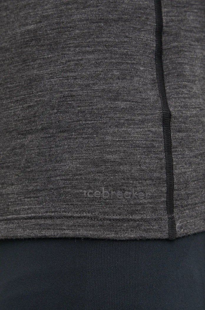 Funkcionalna majica z dolgimi rokavi Icebreaker Merino 150 Anatomica siva IB1030320111