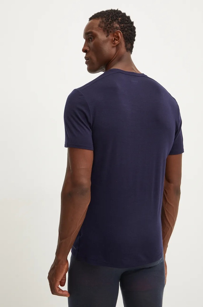 Îmbrăcăminte Icebreaker tricou funcțional Merino 150 Anatomica IB1030334011 bleumarin