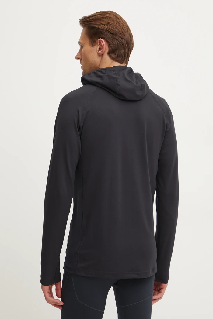 Oblečení Funkční triko s dlouhým rukávem Burton Midweight X Base Layer Long Neck Hoodie 222011 černá