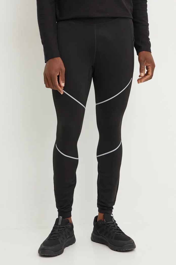 Funkční legíny Smartwool Active Fleece Planet friendly černá SW002809