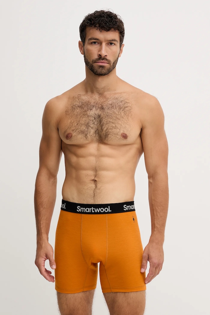 Smartwool lenjerie functionala Active Boxer Brief Boxed SW016996 portocaliu AW25