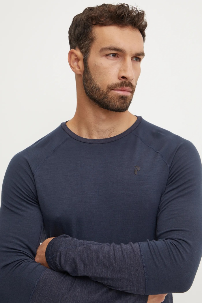 Peak Performance longsleeve funkcyjny Magic granatowy G79887