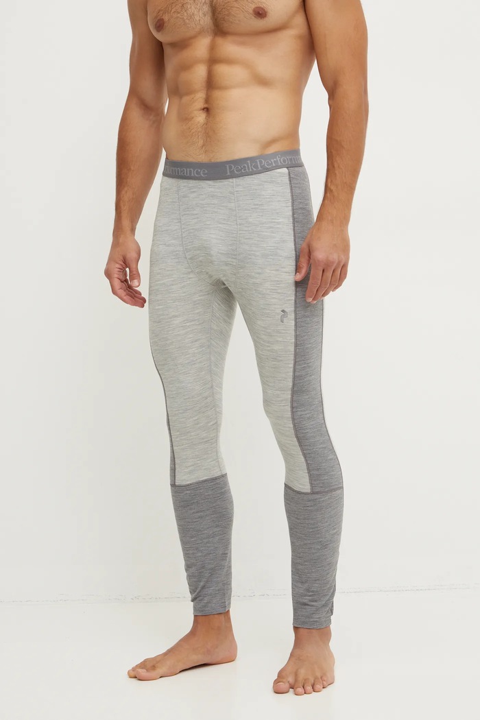 Funkční legíny Peak Performance Magic outdoor šedá G79835