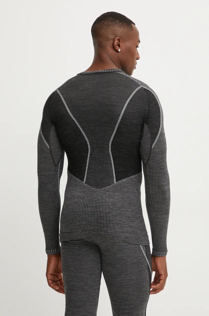 Ισοθερμικό μακρυμάνικο πουκάμισο LA Sportiva Wool70 Tech ZASB003 γκρί AW25