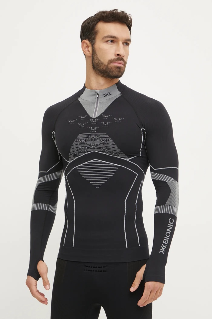 X-Bionic longsleeve funkcyjny Energy Accumulator Light czarny EA.WTA8W24M