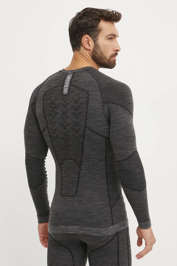 Odzież X-Bionic longsleeve funkcyjny Symbio Merino XM.YTB2W24M szary