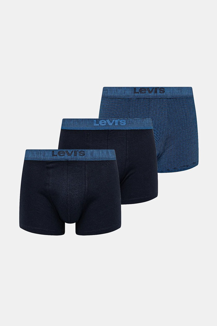 Levi's boxeri 3-pack uni albastru 37149.1035
