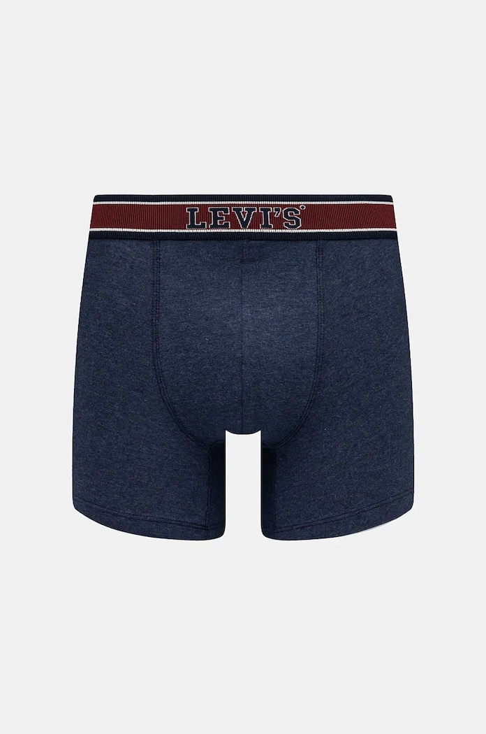 Oblečení Boxerky Levi's 2-pack 37149.1020 námořnická modř