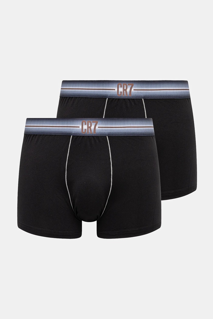 CR7 Cristiano Ronaldo bokserki 2-pack wzorzyste czarny 8502.49.454