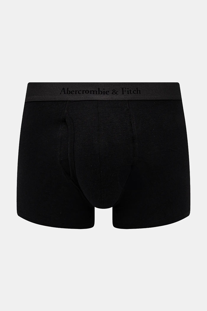 Abercrombie & Fitch boxeralsó 7 db KI114.3038.100 fekete AW24
